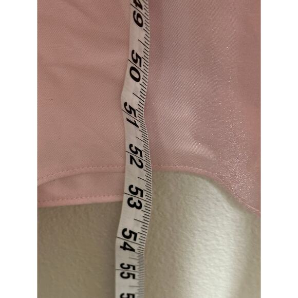 Alfred Sung Natasha D859 NWOT Pink Satin Column Maxi Dress Oversized Bow 12 - Picture 9 of 9